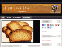 Tablet Screenshot of elisaemiliani.com